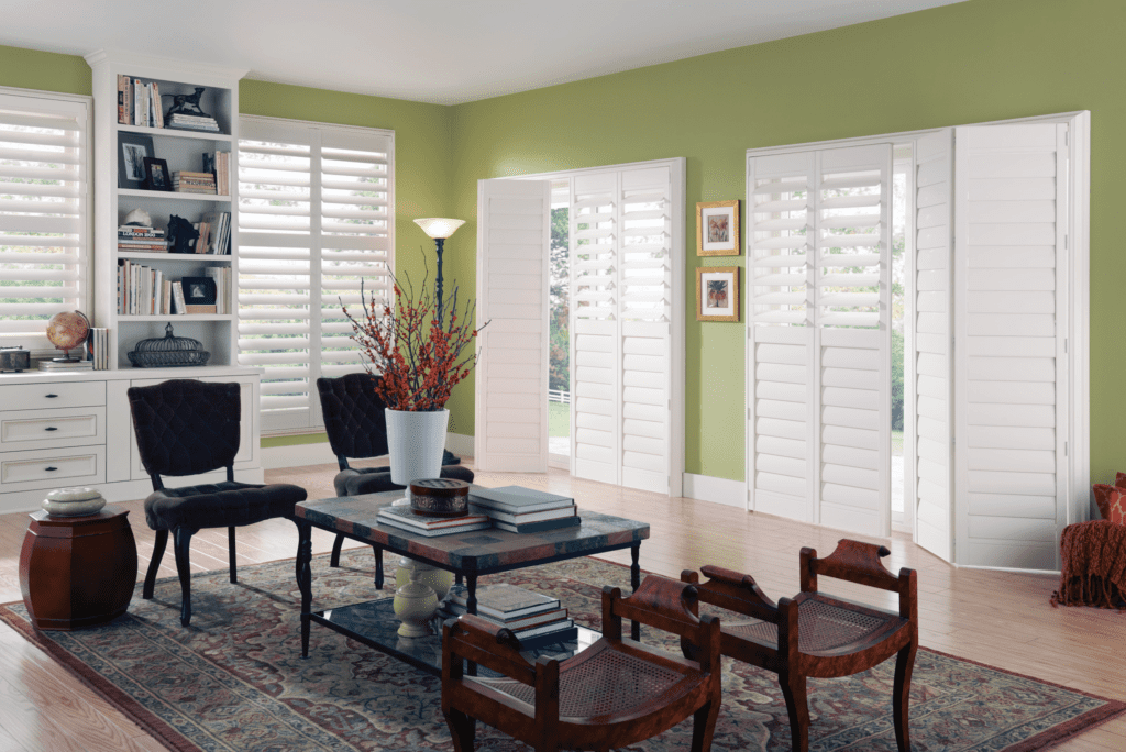 Plantation Shutters for Sliding Glass Doors